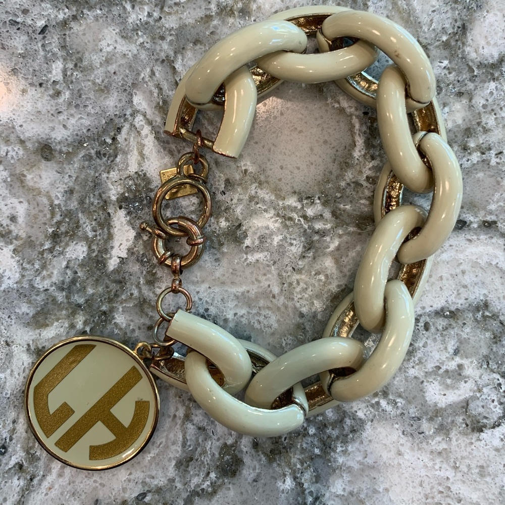 Bracelet-Chain link monogrammed: LH